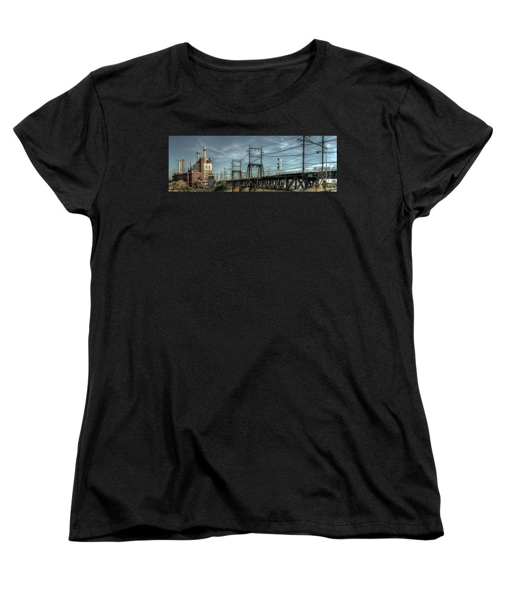 Panorama 4018 West Philadelphia Elevated Branch - Women's T-Shirt (Standard Fit)