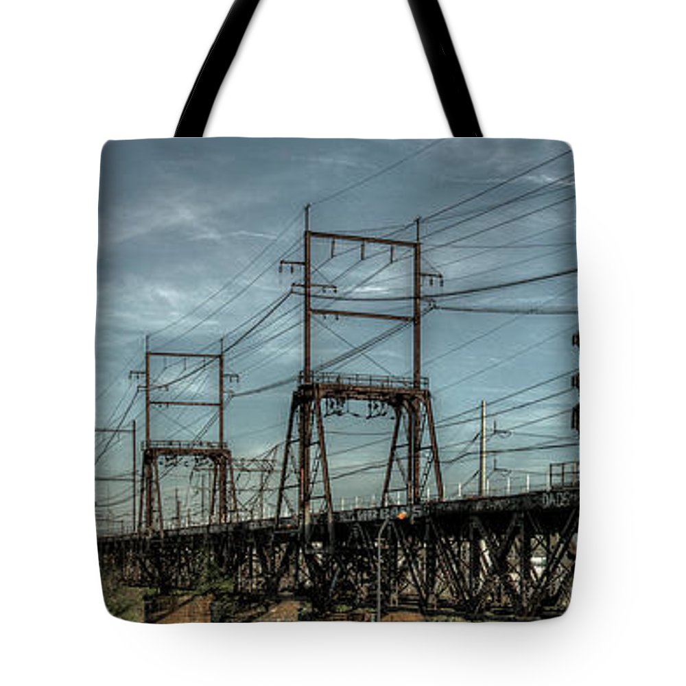 Panorama 4018 West Philadelphia Elevated Branch - Tote Bag