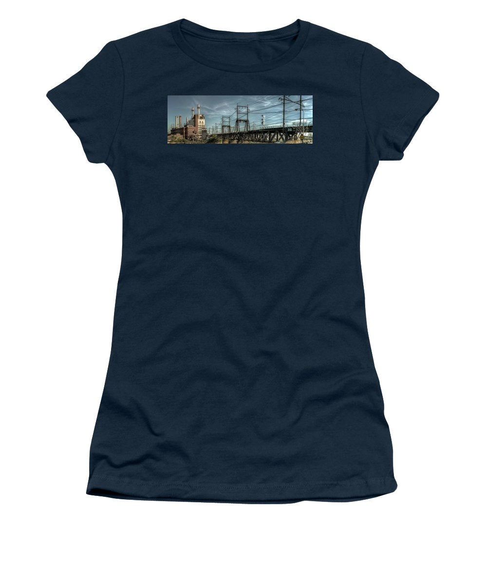 Panorama 4018 West Philadelphia Elevated Branch - Women's T-Shirt