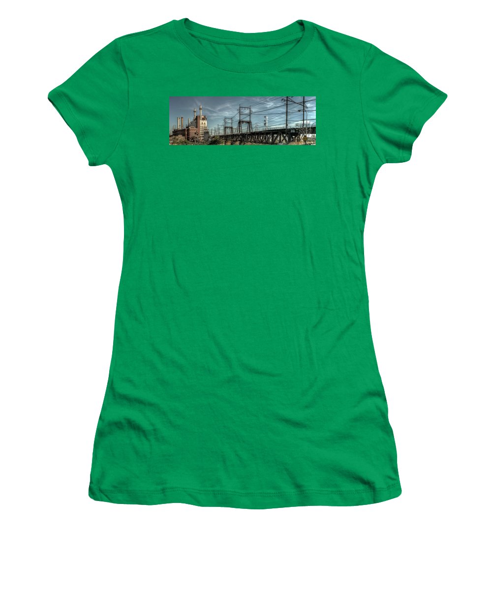 Panorama 4018 West Philadelphia Elevated Branch - Women's T-Shirt
