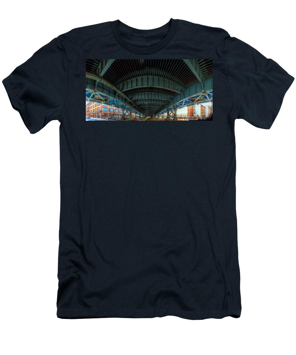 Panorama 3616 Benjamin Franklin Bridge - T-Shirt