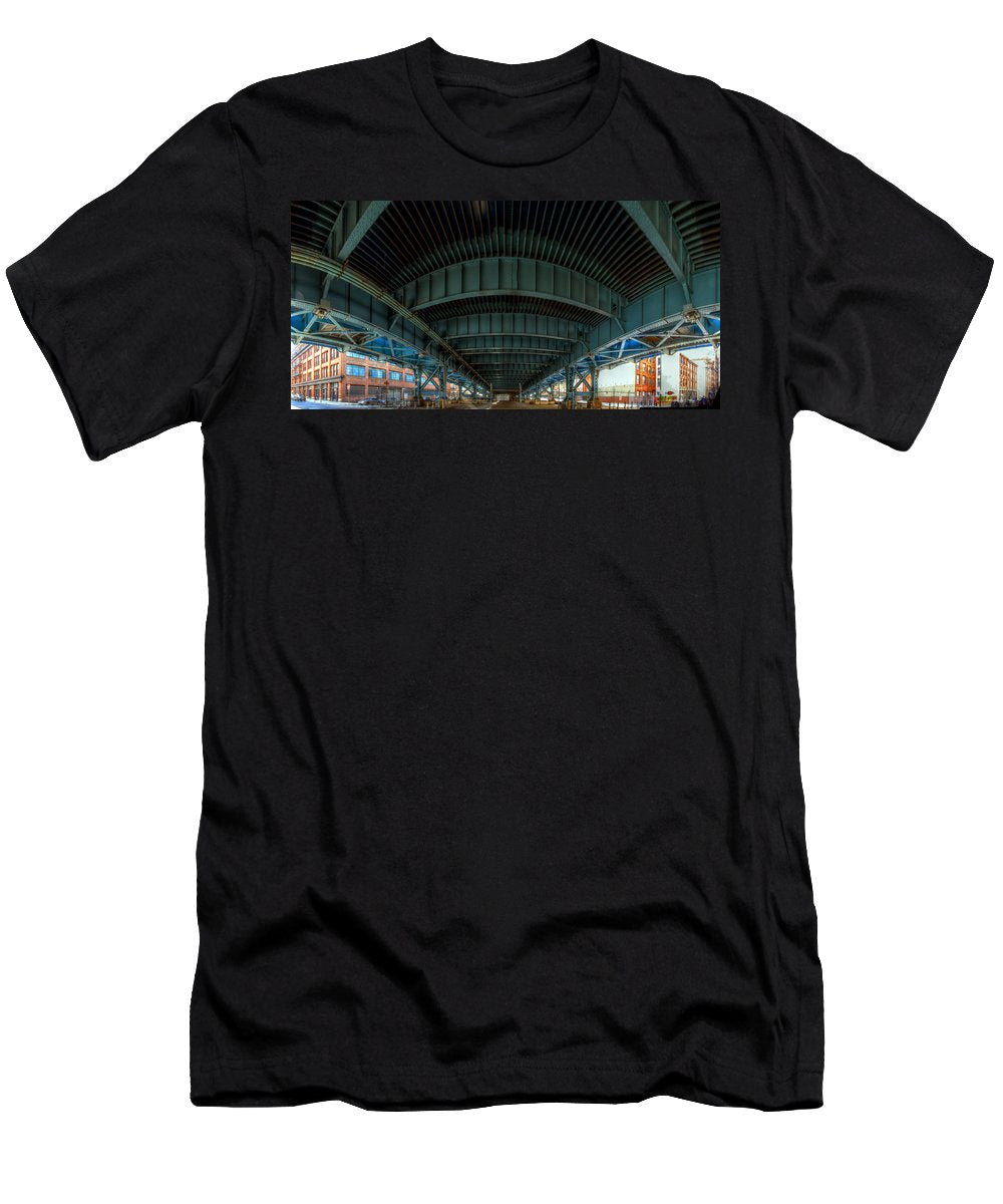 Panorama 3616 Benjamin Franklin Bridge - T-Shirt