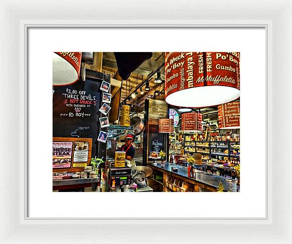 Beck's Cajun Cafe - Framed Print