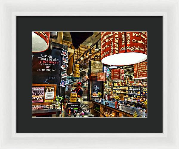 Beck's Cajun Cafe - Framed Print