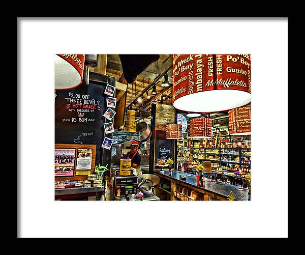 Beck's Cajun Cafe - Framed Print