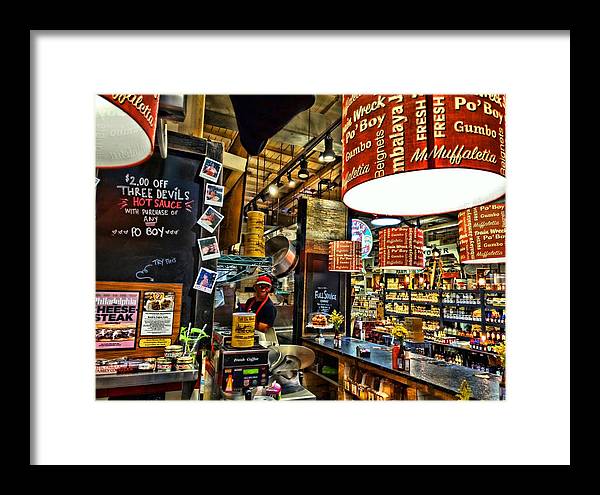 Beck's Cajun Cafe - Framed Print