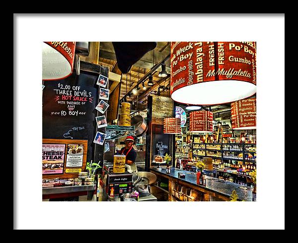 Beck's Cajun Cafe - Framed Print