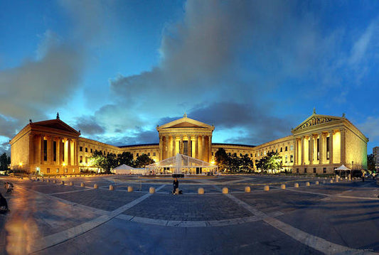 Panorama 1914 Philadelphia Museum of Art - Art Print