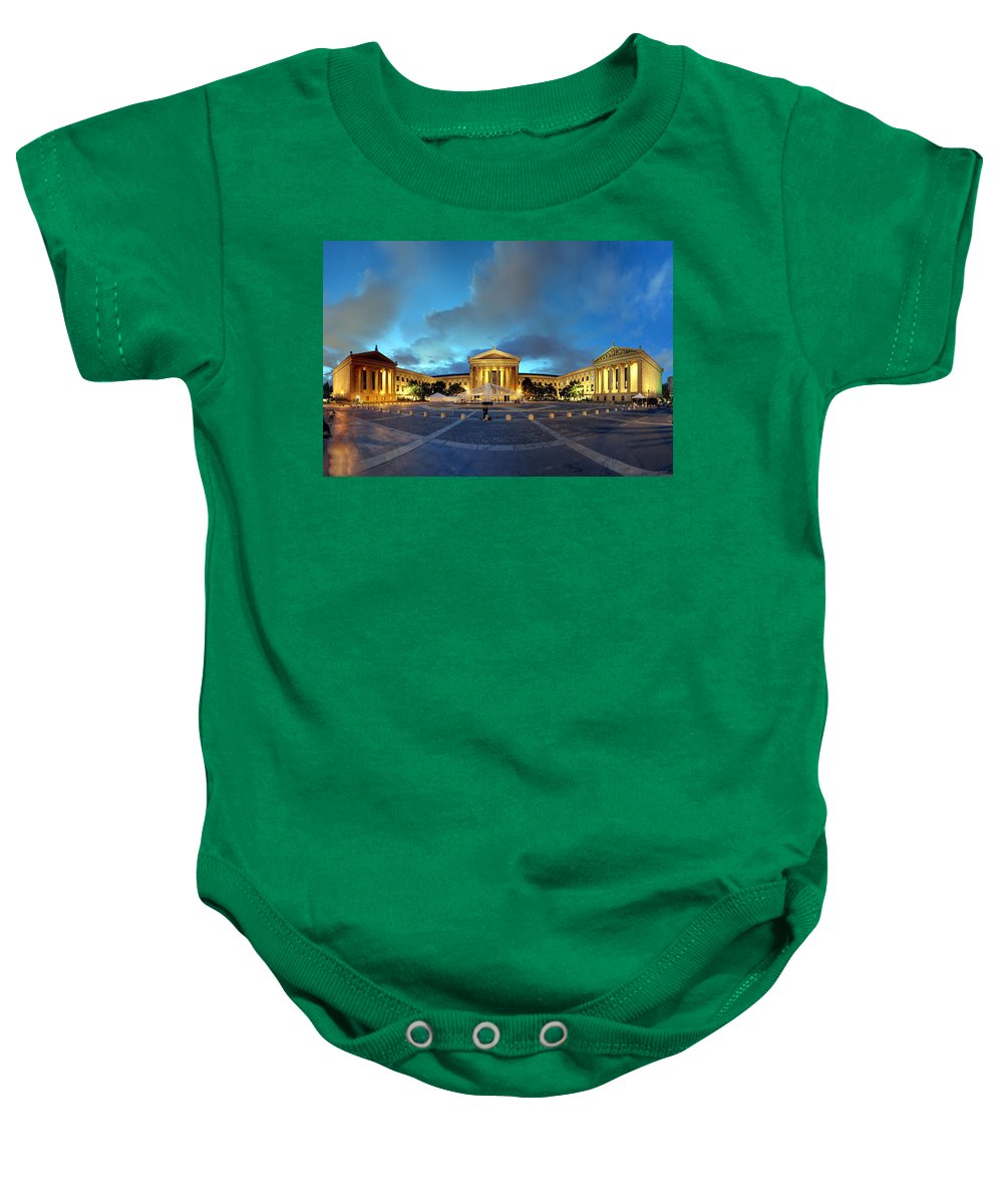 Panorama 1914 Philadelphia Museum of Art - Baby Onesie