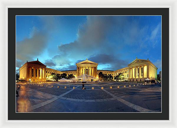 Panorama 1914 Philadelphia Museum of Art - Framed Print