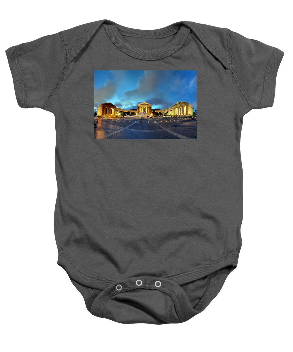 Panorama 1914 Philadelphia Museum of Art - Baby Onesie