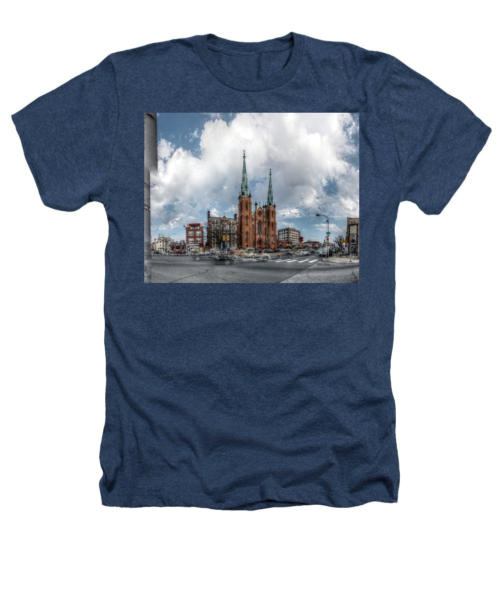 Panorama 2066 Church of the Assumption - Heathers T-Shirt