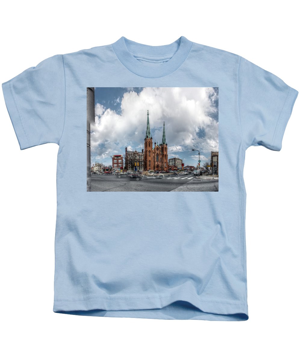 Panorama 2066 Church of the Assumption - Kids T-Shirt