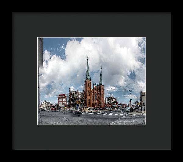 Panorama 2066 Church of the Assumption - Framed Print