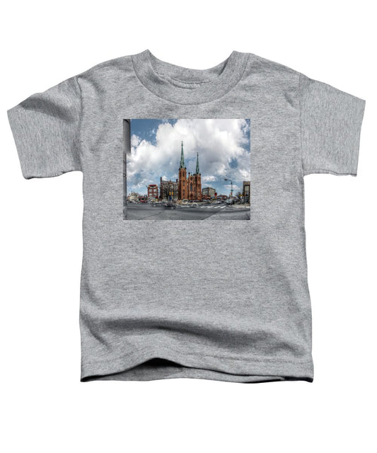 Panorama 2066 Church of the Assumption - Toddler T-Shirt