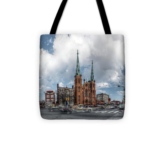 Panorama 2066 Church of the Assumption - Tote Bag