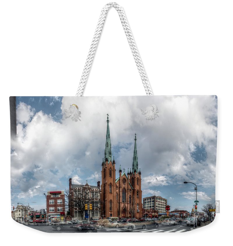 Panorama 2066 Church of the Assumption - Weekender Tote Bag