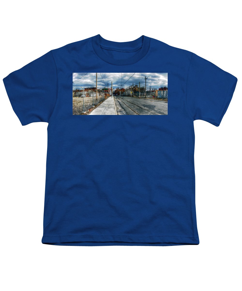 Panorama 2165 1100 Block of Noble Street - Youth T-Shirt