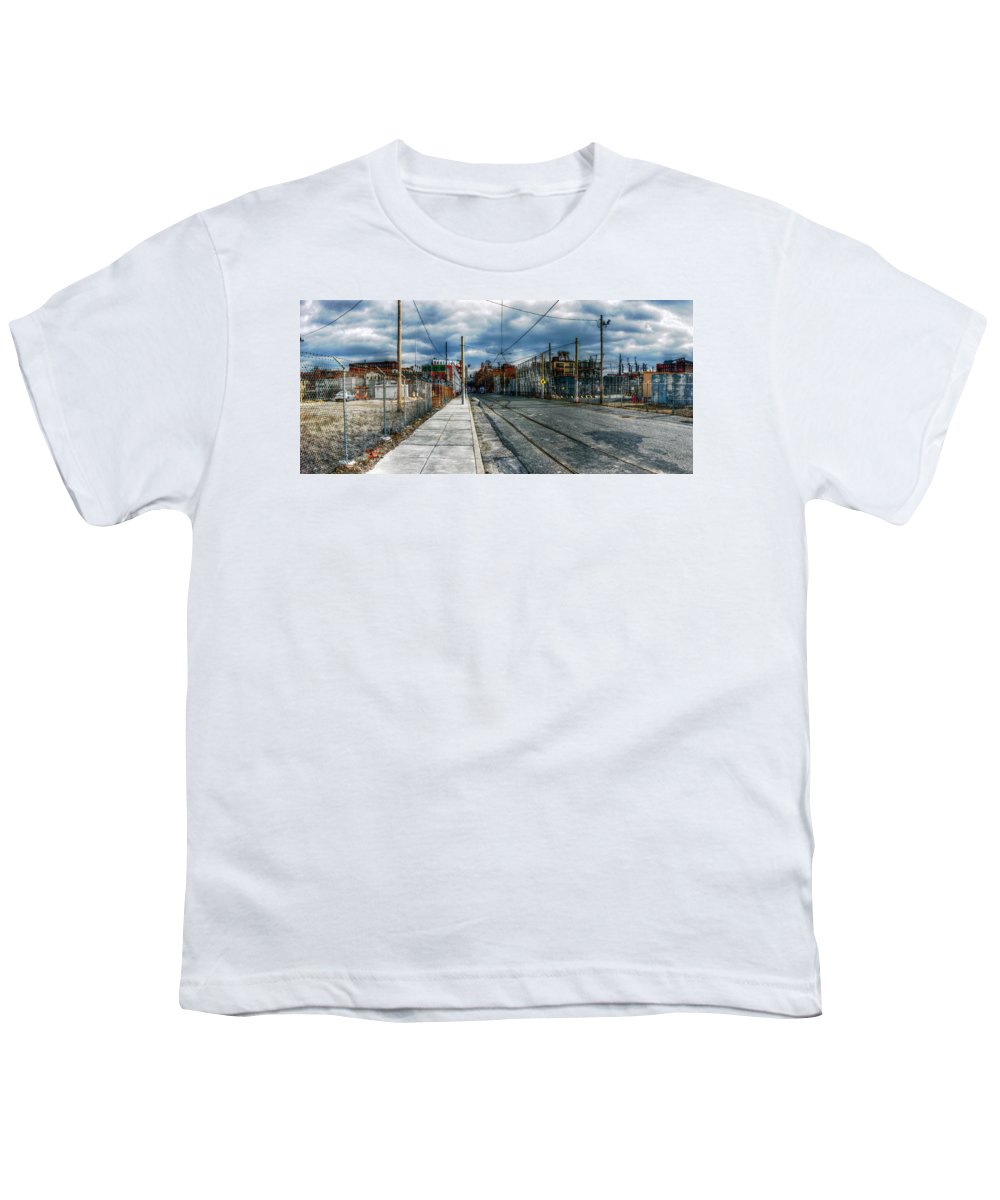 Panorama 2165 1100 Block of Noble Street - Youth T-Shirt