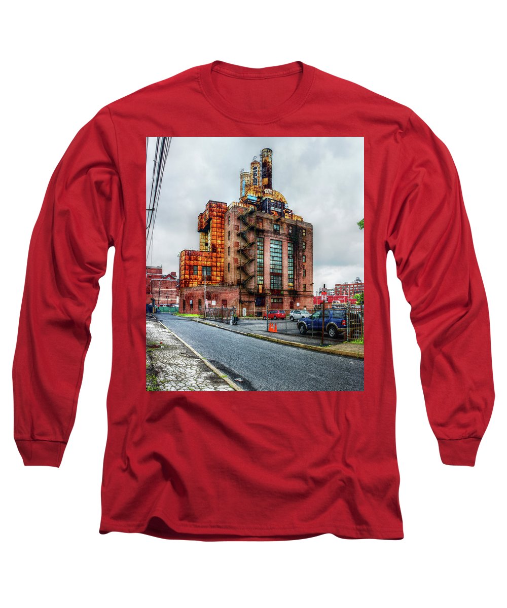 Panorama 2283 Willow Street Steam Plant - Long Sleeve T-Shirt