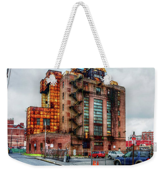 Panorama 2283 Willow Street Steam Plant - Weekender Tote Bag