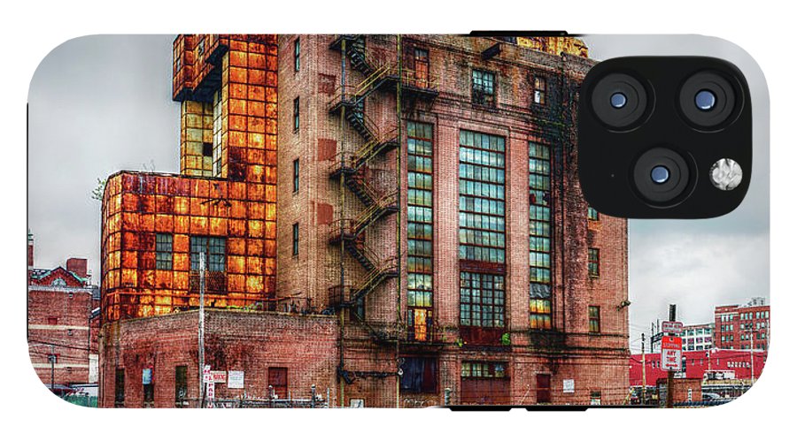 Panorama 2283 Willow Street Steam Plant - Phone Case