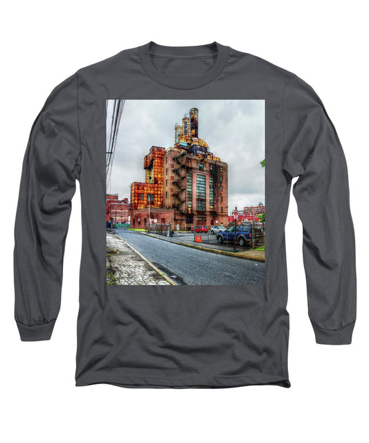 Panorama 2283 Willow Street Steam Plant - Long Sleeve T-Shirt