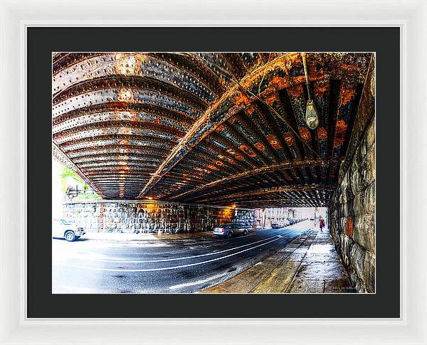 Panorama 2295_blended_fused_pregamma_1_mantiuk06_contrast_mapping_0.1_saturation_factor_0.8_detail_f - Framed Print