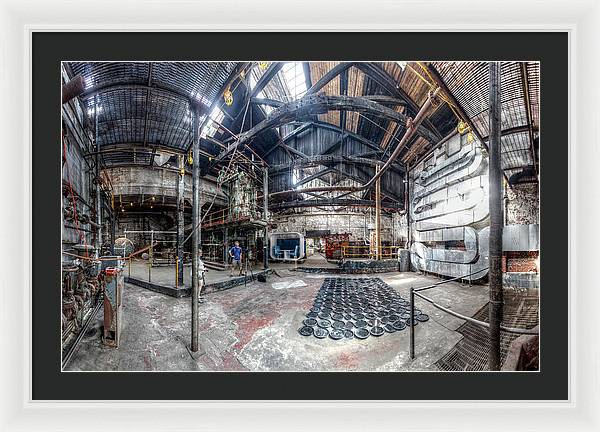 Panorama 2321_blended_fused_pregamma_1_mantiuk06_contrast_mapping_0.1_saturation_factor_0.8_detail_f - Framed Print