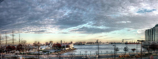 Panorama 2395 Penns Landing - Art Print