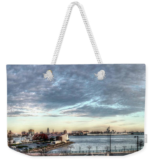 Panorama 2395 Penns Landing - Weekender Tote Bag