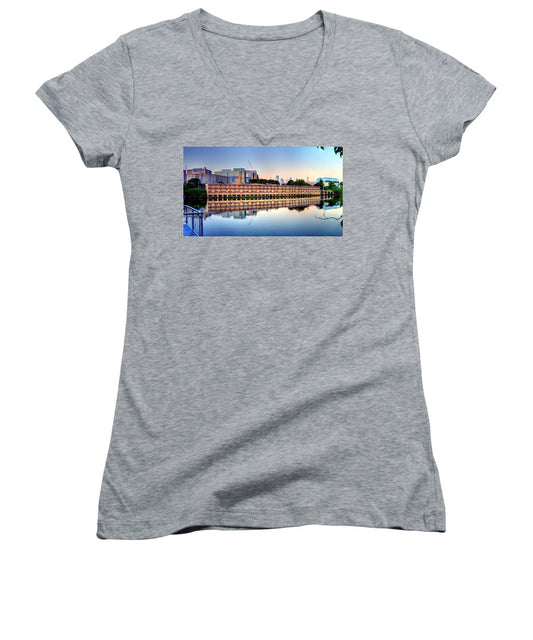 Panorama 2740 View from Grays Ferry Crescent - Women's V-Neck