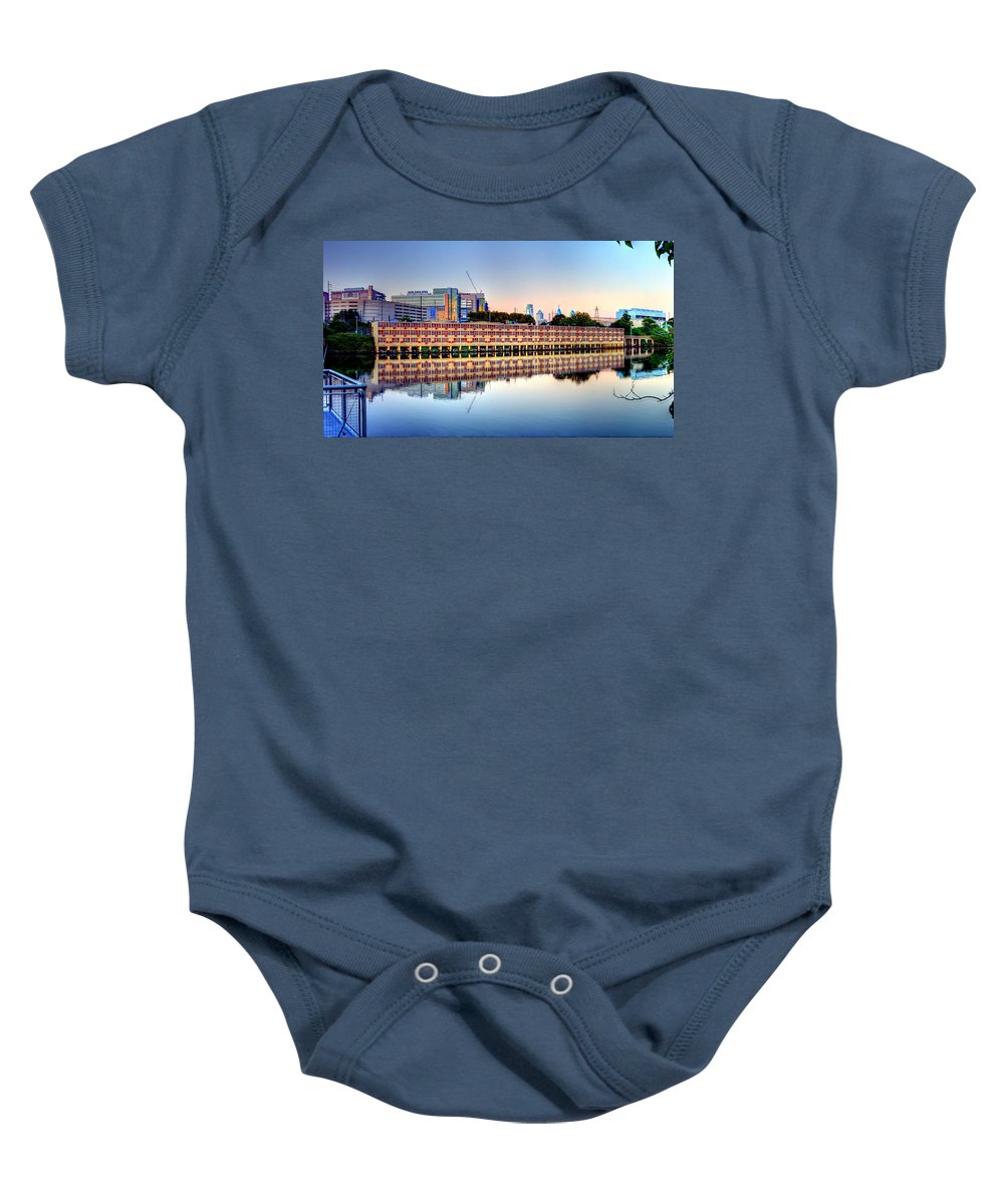 Panorama 2740 View from Grays Ferry Crescent - Baby Onesie