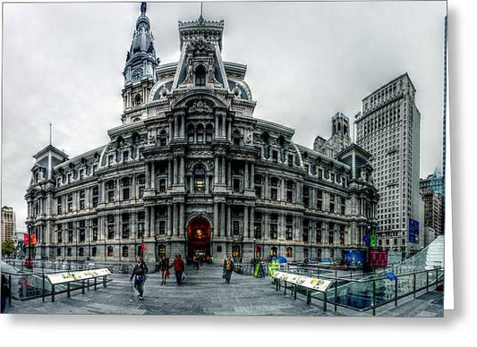 Panorama 2759 Dilworth Park - Greeting Card
