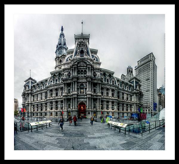 Panorama 2759 Dilworth Park - Framed Print