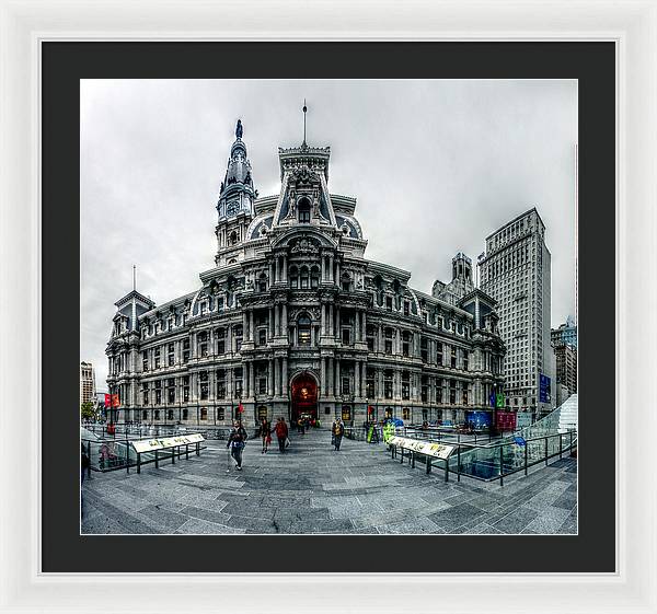 Panorama 2759 Dilworth Park - Framed Print
