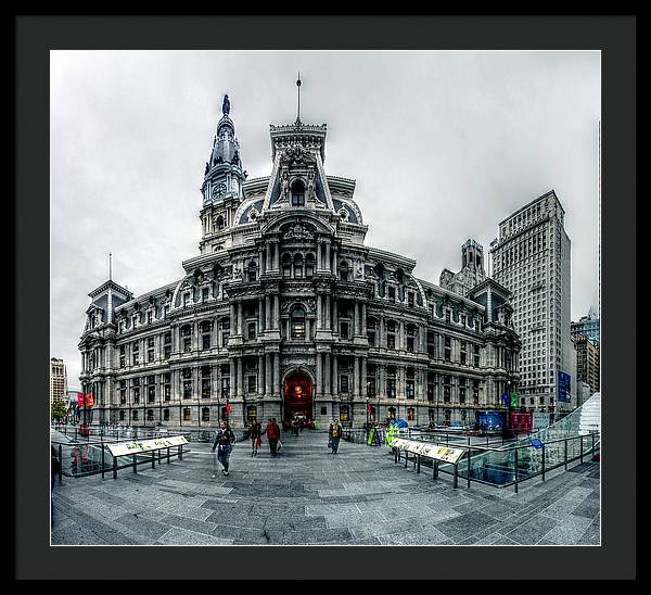 Panorama 2759 Dilworth Park - Framed Print