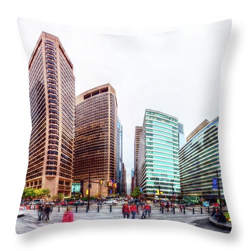 Panorama 2760 Dilworth Park - Throw Pillow
