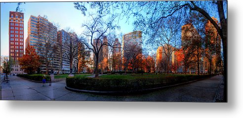 Panorama 2811 Rittenhouse Square - Metal Print