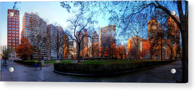 Panorama 2811 Rittenhouse Square - Acrylic Print