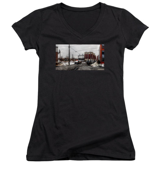 Panorama 2872 Percy and Mt Vernon Sts - Women's V-Neck