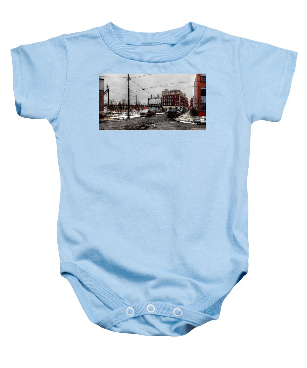 Panorama 2872 Percy and Mt Vernon Sts - Baby Onesie