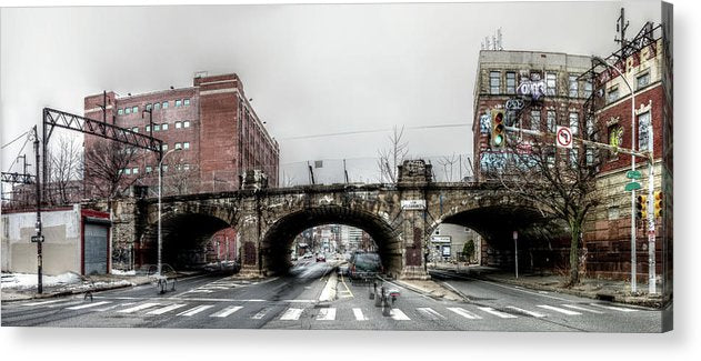 Panorama 2875 9th and Spring Garden Sts - Acrylic Print