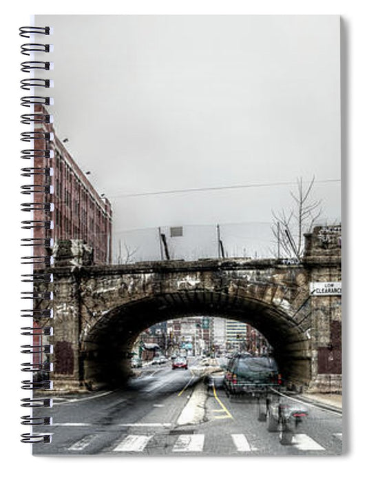 Panorama 2875 9th and Spring Garden Sts - Spiral Notebook