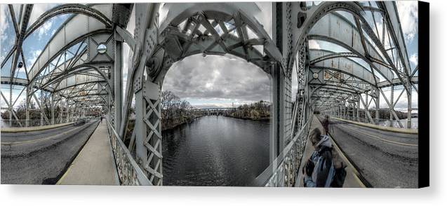 Panorama 3152 Falls Bridge - Canvas Print