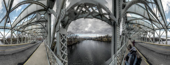 Panorama 3152 Falls Bridge - Art Print