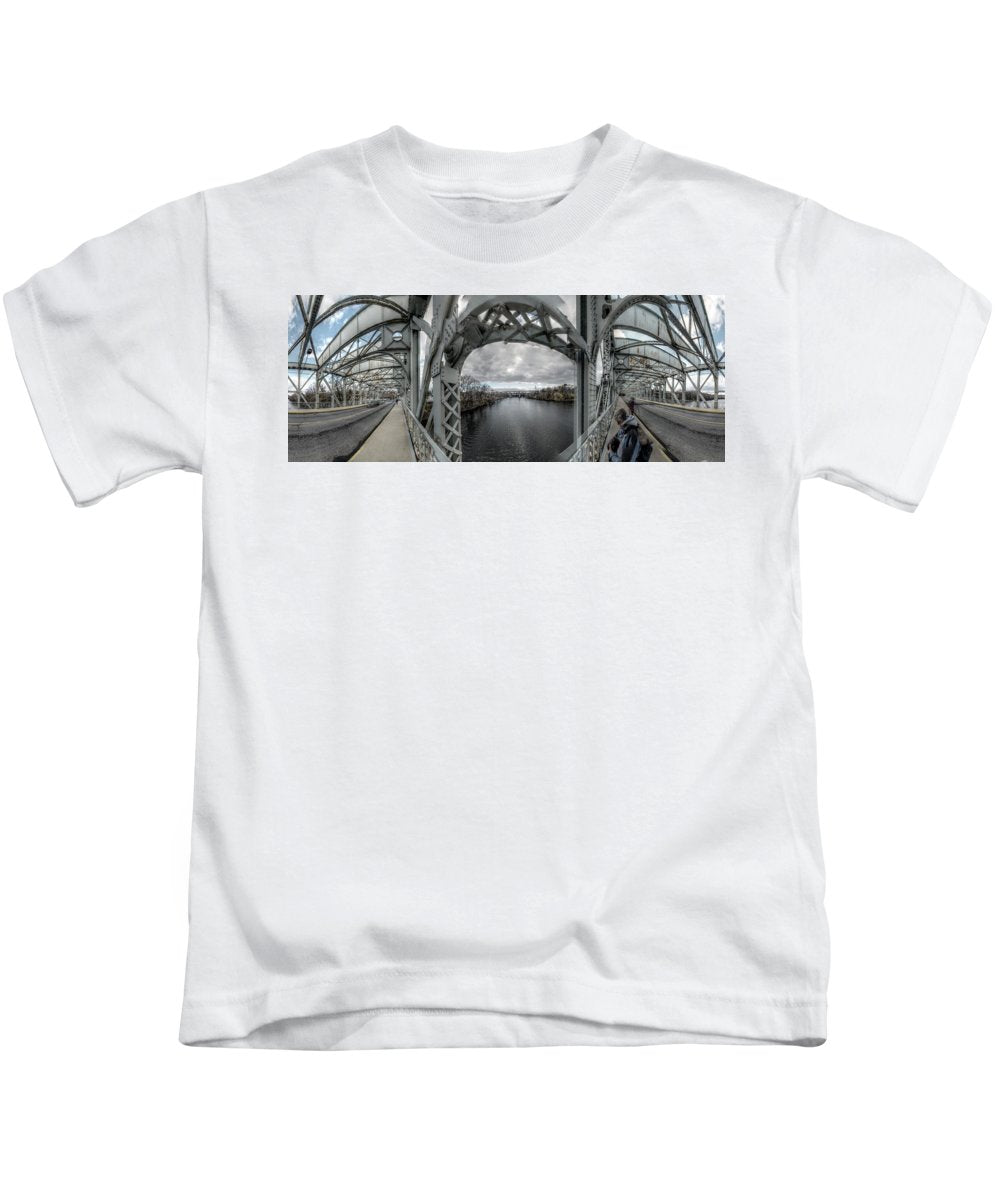 Panorama 3152 Falls Bridge - Kids T-Shirt