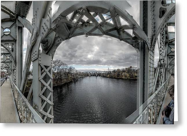 Panorama 3152 Falls Bridge - Greeting Card