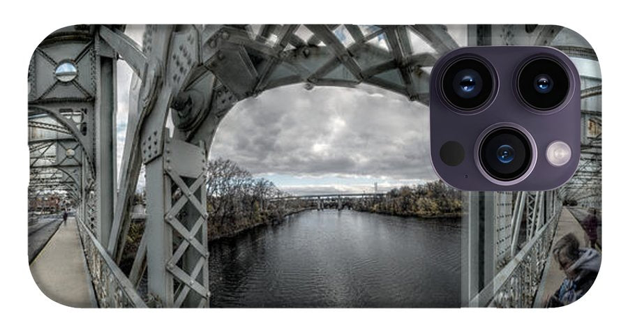 Panorama 3152 Falls Bridge - Phone Case