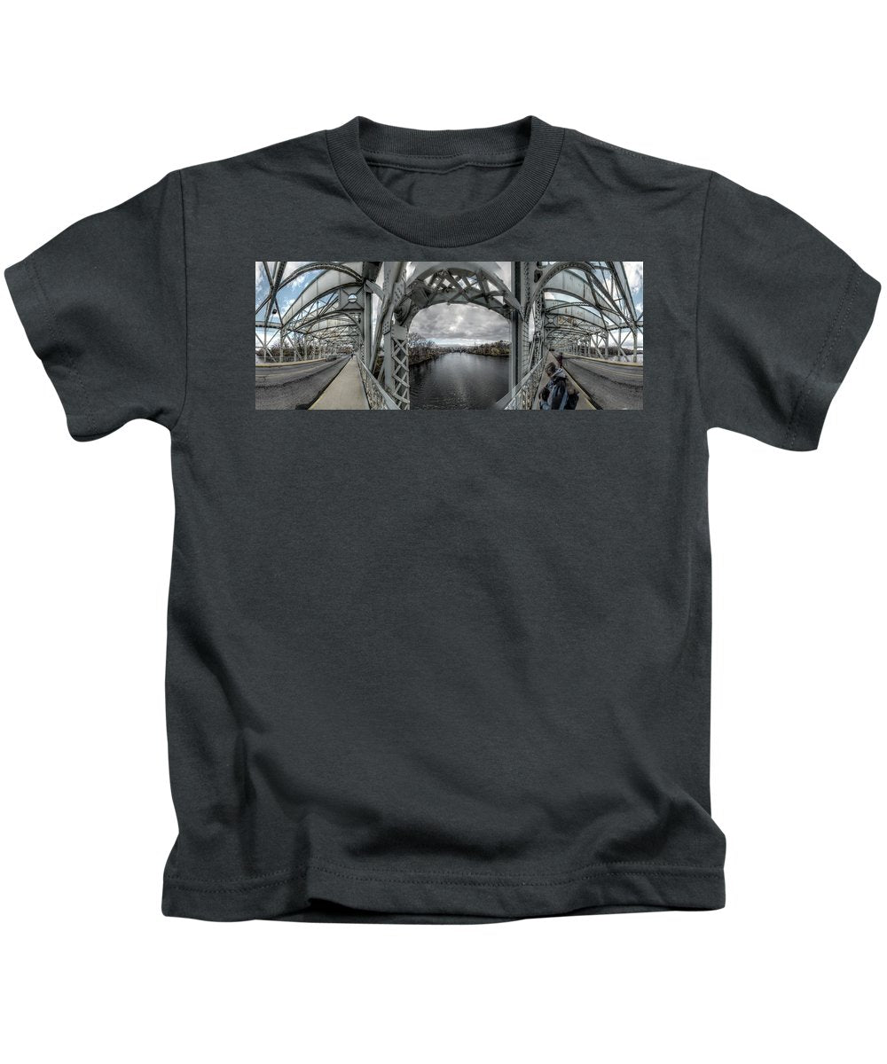 Panorama 3152 Falls Bridge - Kids T-Shirt